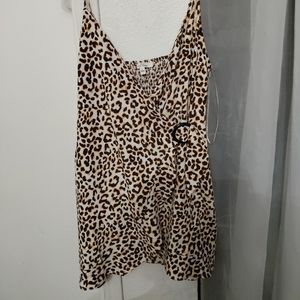 Leopard print dress